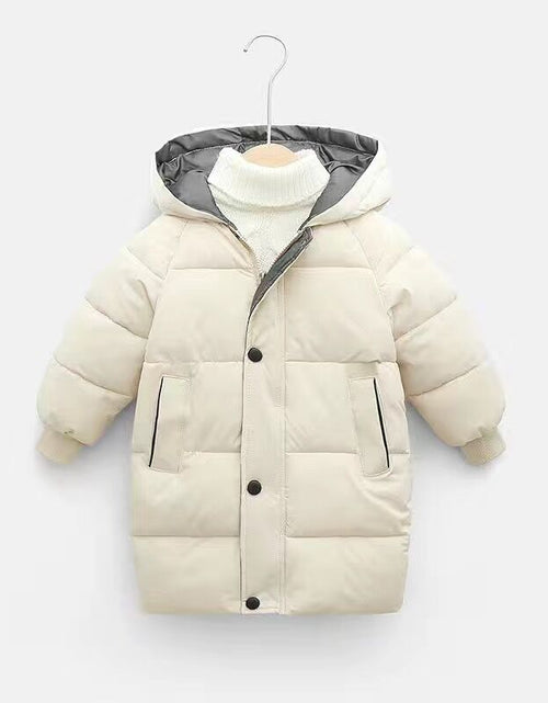 Load image into Gallery viewer, Autumn Winter New Children Down  Jacket Boys Girls Fashion Thick Warm Jacket Baby Hooded Warm Outwear Kids Cotton Coat 2-7 Year
