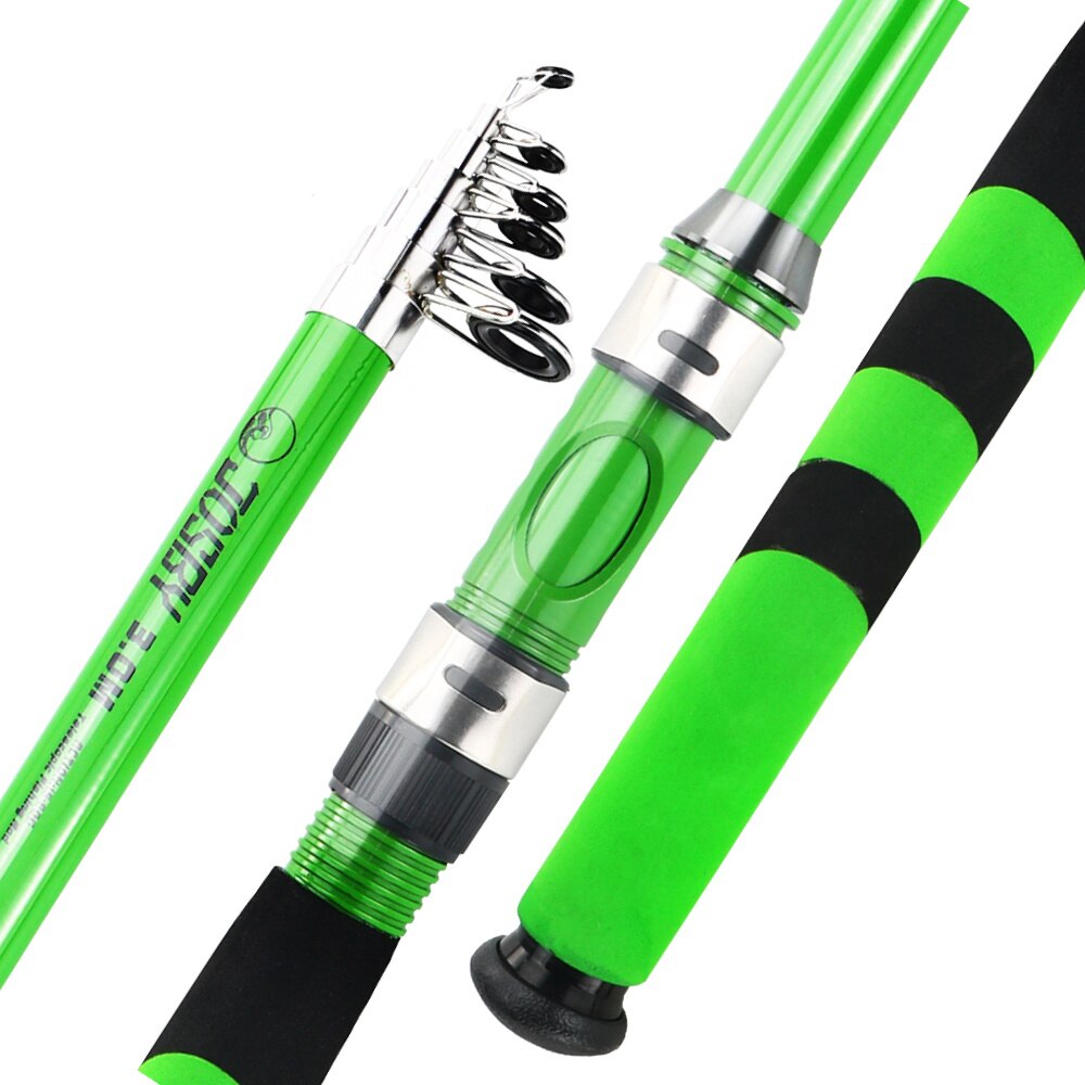 Carbon Fiber Telescopic Carp Pesca Sea Fishing Rod Pole Portable Spinning Travel Ultralight 2.1M 2.4M 2.7M 3.0M 2020 NEW