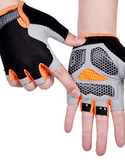 Load image into Gallery viewer, HOT Cycling Anti-slip Anti-sweat Men Women Half Finger Gloves Breathable Anti-shock Sports Gloves Bike Bicycle Glove
