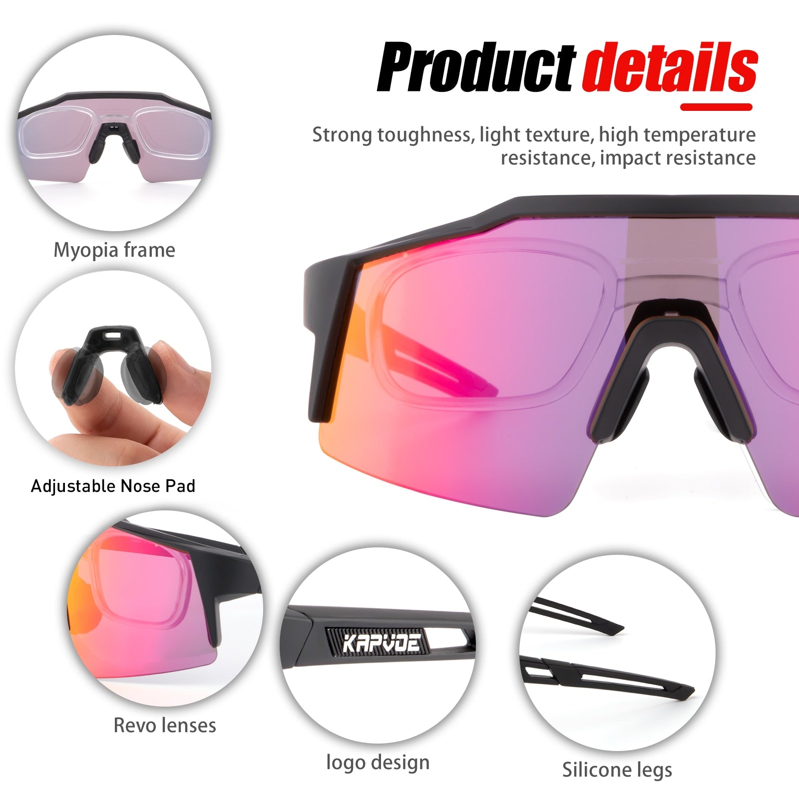 Bicycle Cycling Sunglasses Polarized Cycling Glasses Bike MTB UV400 Mountain Men/Women Eyewear Outdoor Sport Goggles