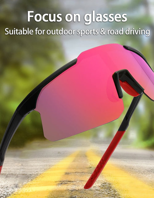 Load image into Gallery viewer, Cycling Sunglasses Polarized Outdoor Sports Riding Glasses Goggles Bicycle Mountain Bike Glasses Men Women Cycling Eyewear
