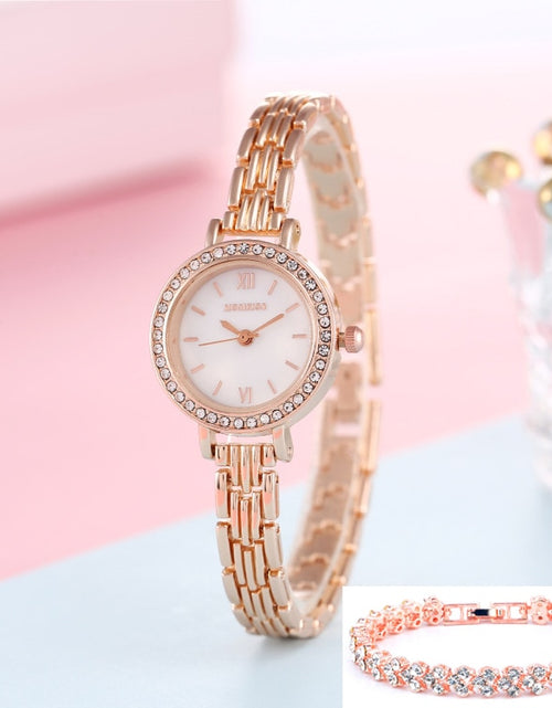 Load image into Gallery viewer, Watch For Women Watches 2022 Best Selling Products Luxury Watch Luxury Brand Reloj Mujer Watch Bracelet Set Diamond Steel Band
