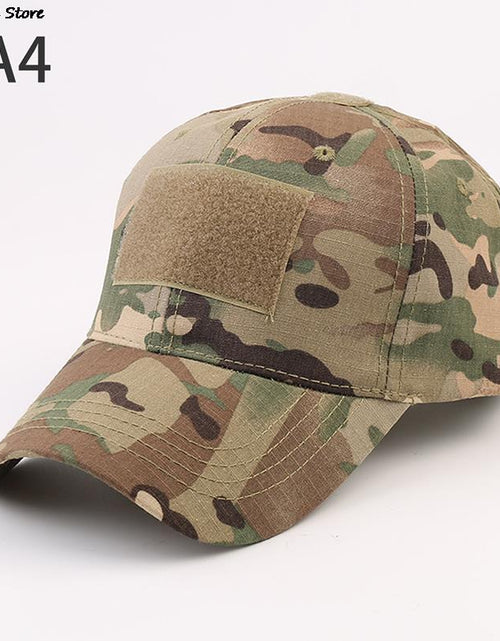 Load image into Gallery viewer, Military Baseball Caps Camouflage Tactical Army Soldier Combat Paintball Adjustable Summer Snapback Sun Hats Men Women
