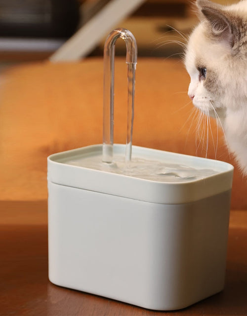 Load image into Gallery viewer, Cat Water Fountain Auto Filter USB Electric Mute Cat Drinker Bowl 1.5L Recirculate Filtring Drinker for Cats Pet Water Dispenser
