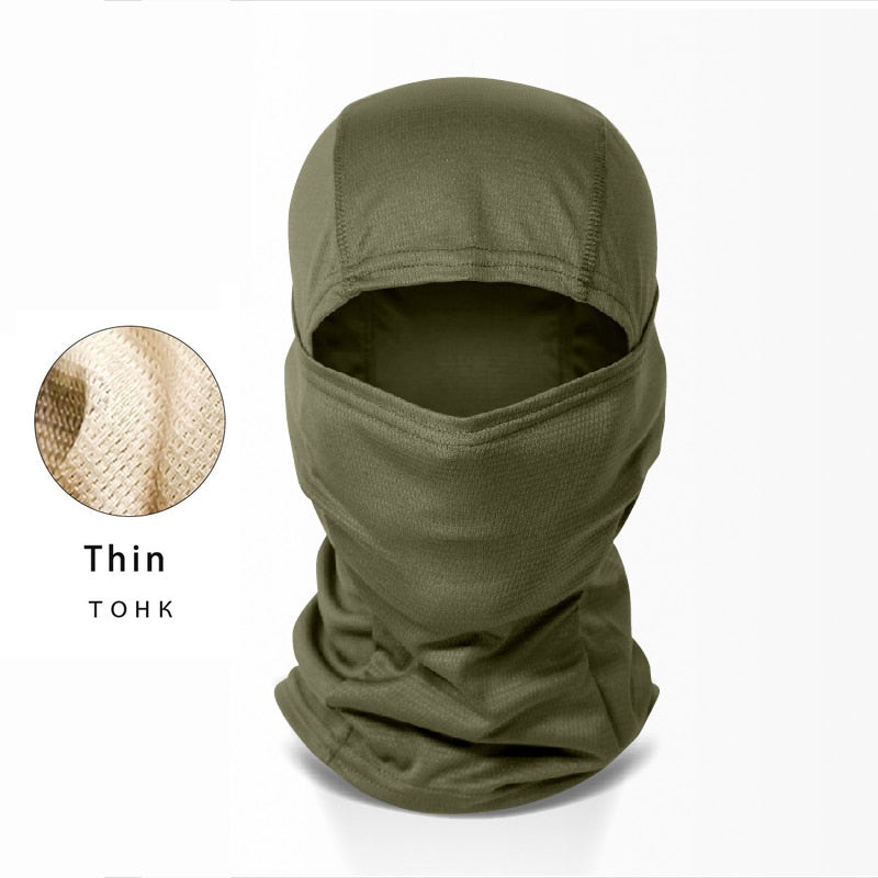 Winter Fleece Tactical Military Balaclava Outdoor Hunting Cycling Hiking Skiing Scarf Snowboard Face Mask Windproof Men Women