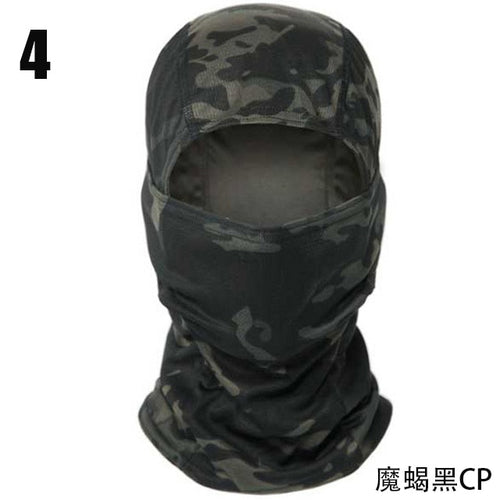 Load image into Gallery viewer, Tactical Camouflage Balaclava Full Face Mask Wargame CP Military Hat Hunting Bicycle Cycling Army Multicam Bandana Neck Gaiter
