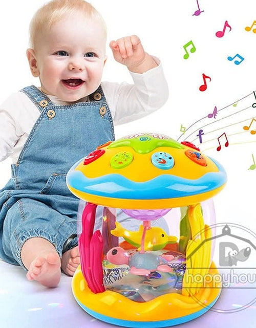 Load image into Gallery viewer, Baby Toys 6 0 12 Months Musical Toy Babies Ocean Rotary Projector Montessori Early Educational Toys with Music Light Kids 1 2 3
