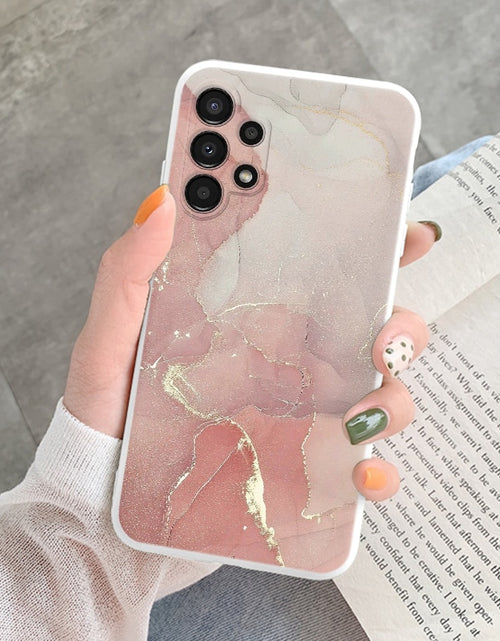 Load image into Gallery viewer, Marble Pattern Phone Case For Samsung Galaxy A13 5G A 13 4G Protective Cover Case Pink Silicone Soft Funda For Samsung A13 Coque
