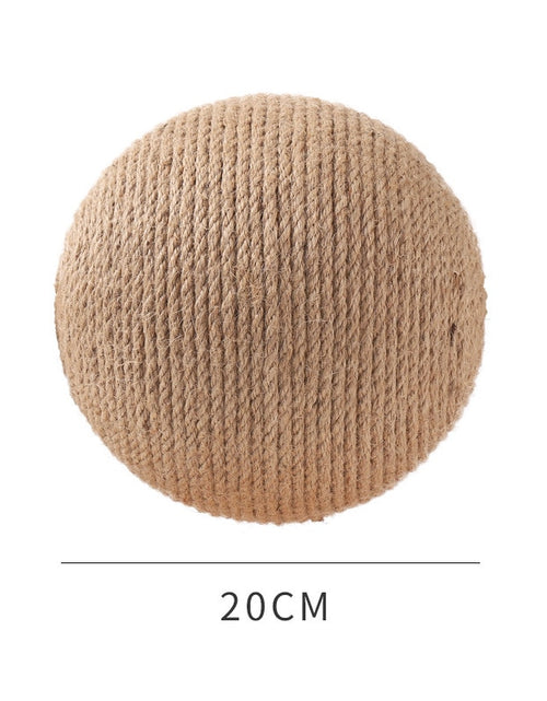 Load image into Gallery viewer, Cat Scratcher Ball Cat Toys Kitten Sisal Rope Ball Board Grinding Paws Toy Cats Scratcher Wear-resistant Pet Cat Accessories
