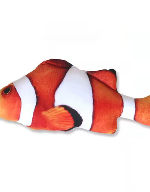 Load image into Gallery viewer, Cat Toy Training Entertainment Fish Plush Stuffed Pillow 20CM Simulation Fish Cat Toy Fish Interactive Pet Chew Toys
