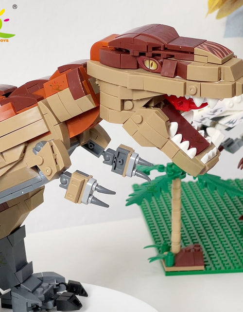 Load image into Gallery viewer, Jurassic Indominus Rex Dinosaur World Model Building Blocks City Triceratops Velociraptor Dino Park Bricks Children Toy
