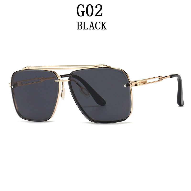 2022 Luxury Square Fashion Glasses Retro Sunglasses For Men Tide Sunglasses Women Shades Vintage Vendors Gafas De Sol Lentes Gg