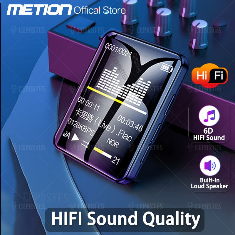 2023 New MP3 Player Bluetooth 5.0 Full Screen Walkman Portable Sport Music Player Mp4 Video Player FM/E-book/Recorder Mp3 плееры