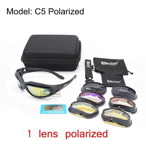 Load image into Gallery viewer, Tactical Polarized Glasses Military Goggles Army Sunglasses with 4 Lens Original Box Men Shooting Hiking Eyewear Gafas
