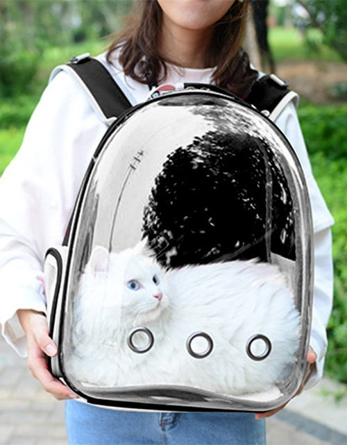 Load image into Gallery viewer, Cat Carrier Bag Outdoor Travel Backpack For Cat and Dog Breathable Portable Pet Carrier Bags Suitable for Small Dogs Cats
