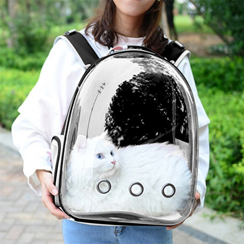 Cat Carrier Bag Outdoor Travel Backpack For Cat and Dog Breathable Portable Pet Carrier Bags Suitable for Small Dogs Cats