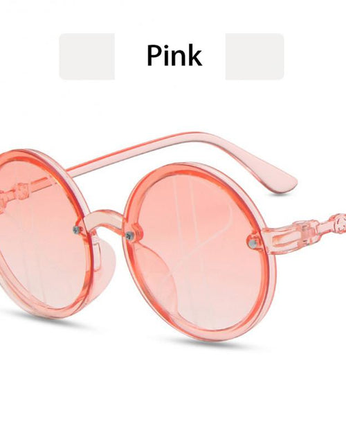 Load image into Gallery viewer, 2023 Fashion Heart-Shape Sunglasses For Kids Retro Cute Pink Cartoon Sun Glasses Frame Girls Boys Baby Children Eyewear Goggles
