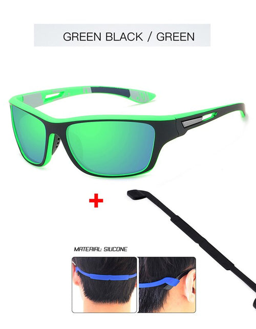 Load image into Gallery viewer, Mens Polarized For Men Outdoor Sports Ride Windproof Sand Goggle Sun Glasses UV Protection Sport Sunglasses Bicycles Sunglass
