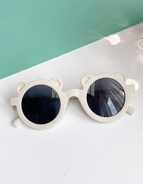 Load image into Gallery viewer, 2022 Boy Girl Cute Cartoon Bear Shape Fashion Round Sunglasses Children Vintage Sunglasses UV Protection Classic Kids Eyewear
