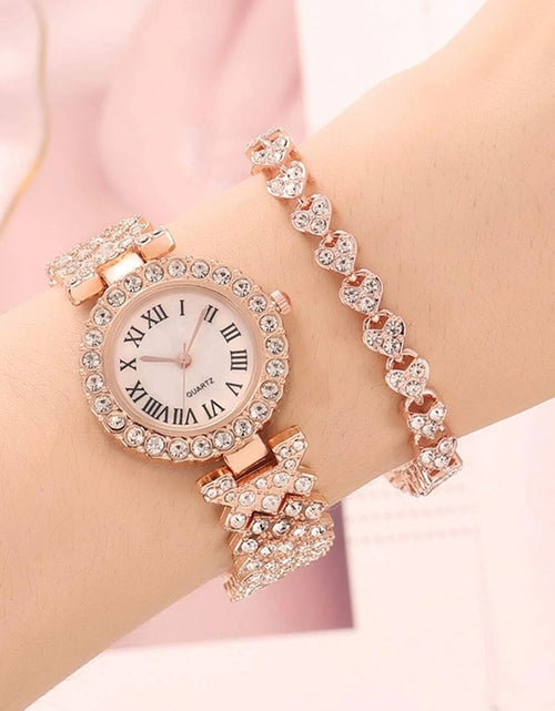 Load image into Gallery viewer, Watch For Women Watches 2022 Best Selling Products Luxury Watch Luxury Brand Reloj Mujer Watch Bracelet Set Diamond Steel Band
