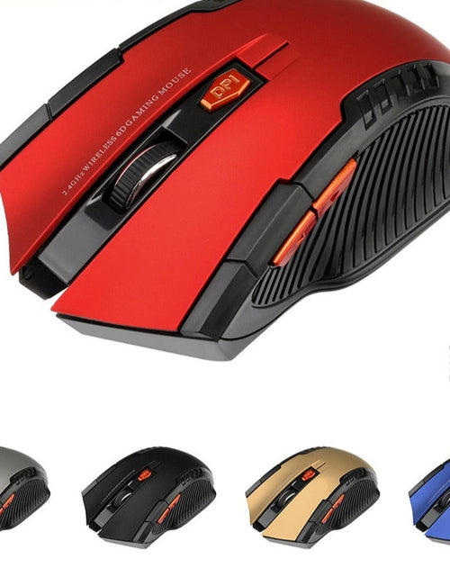 Load image into Gallery viewer, Wireless Mouse Optical Mice with USB Receiver 2.4GHz  Gamer 1600DPI 6 Buttons Mouse For Computer PC Laptop Accessories
