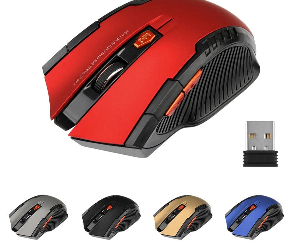 Wireless Mouse Optical Mice with USB Receiver 2.4GHz  Gamer 1600DPI 6 Buttons Mouse For Computer PC Laptop Accessories