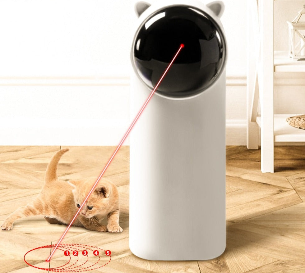 Automatic Cat Toys Interactive Smart Teasing Pet LED Laser Indoor Playing Cat Toy Handheld Electric Toys For Cats Accessories