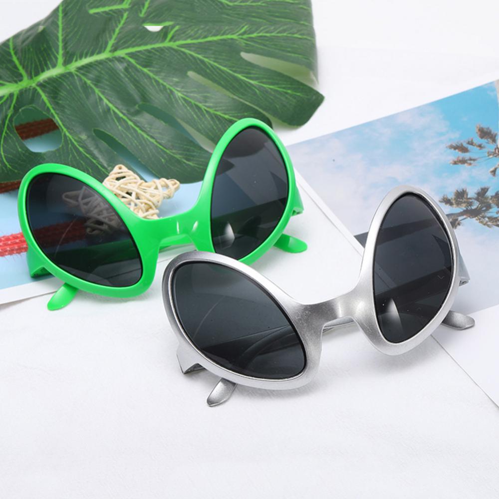 New Alien Glasses Funny Holiday Party Sunglasses Halloween Adults Kid Party Supplies Rainbow Lenses ET Sun Glasses Shades