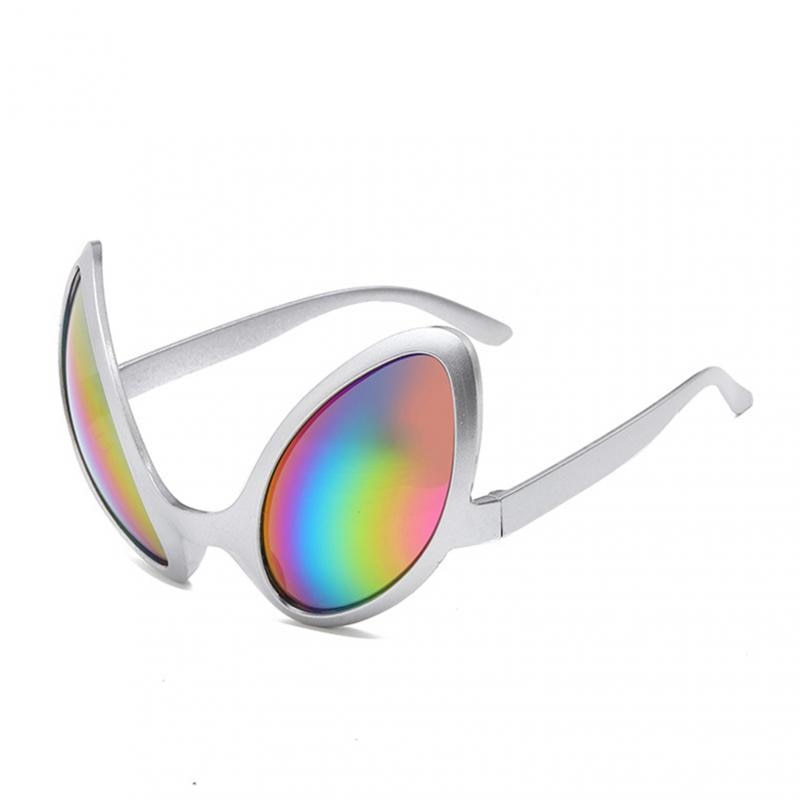 New Alien Glasses Funny Holiday Party Sunglasses Halloween Adults Kid Party Supplies Rainbow Lenses ET Sun Glasses Shades