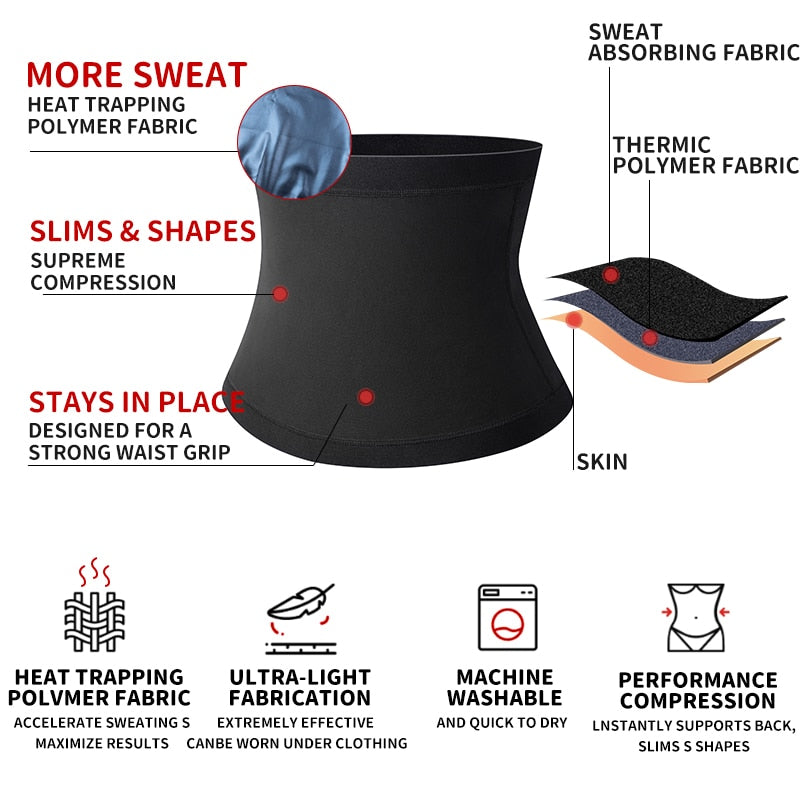 Men Hot Sweat Sauna Vest Waist Trainer Slimming Body Shapers Vest Shapewear Corset Gym Underwear Fat Burn Slim Tank Top