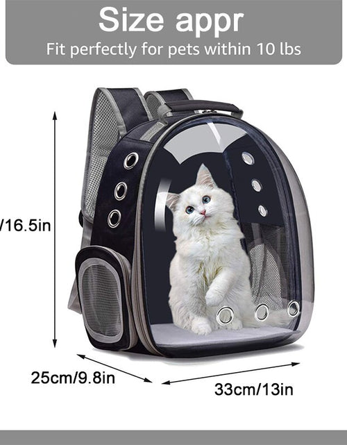 Load image into Gallery viewer, Cat Carrier Bag Outdoor Travel Backpack For Cat and Dog Breathable Portable Pet Carrier Bags Suitable for Small Dogs Cats
