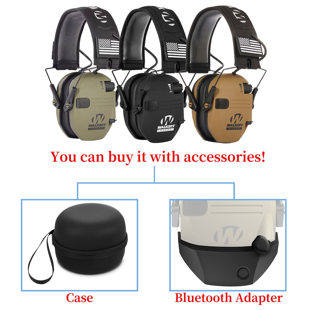 Headphones for Shooting Electronic Hearing protection Ear protect Noise Reduction active hunting headphone