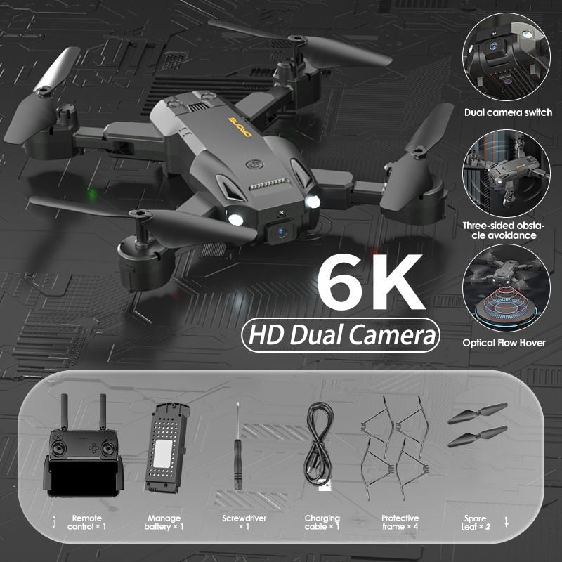 Dron GPS Drone 8K Professional Drones 4K HD Aerial Photography Comprehensive Obstacle Quadcopter Helicopter RC Distance New