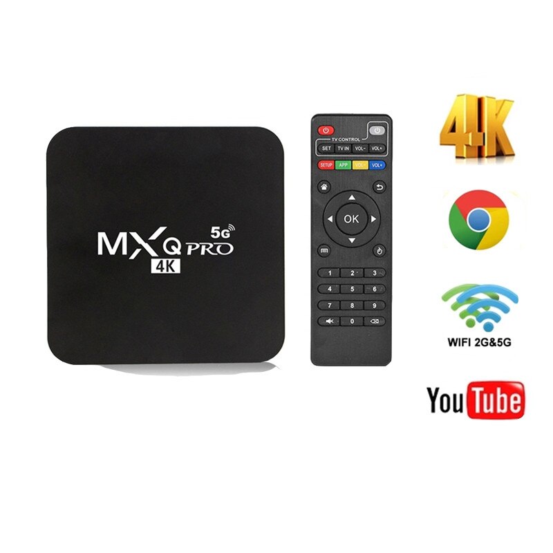 Android 11.0 TV Box S905L 4K 2.4G&amp;5G WiFi 8GB RAM 128GB ROM Google Play Youtube Media Player Set Top Box