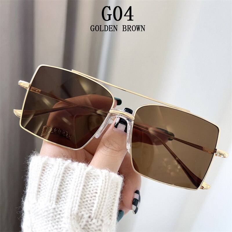 Square Sunglasses Women 2022 Fashion Shades For Sunshades Luxury Vintage Moda Feminina Lunette De Soleil Femme Zonnebril Dames