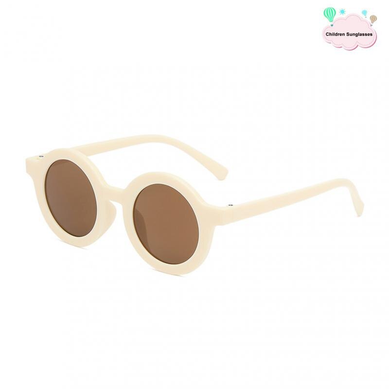 2023 Fashion Heart-Shape Sunglasses For Kids Retro Cute Pink Cartoon Sun Glasses Frame Girls Boys Baby Children Eyewear Goggles