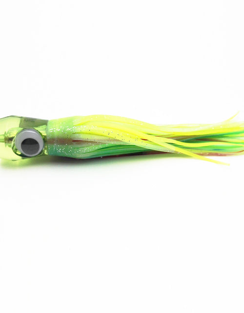 Load image into Gallery viewer, 1PCS Sea Fishing Lure 55g/17CM Boat Fishing Troll Bait Acrylic Resin Octopus Bionic Squid Fishing Bait Feather Skirt
