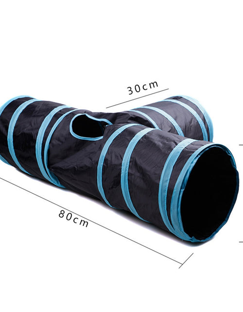 Load image into Gallery viewer, Cats Tunnel Foldable Pet Cat Toys Kitty Pet Training Interactive Fun Toy Tunnel Bored For Puppy Kitten Rabbit Play Tunnel Tube
