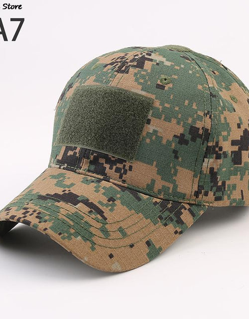 Load image into Gallery viewer, Military Baseball Caps Camouflage Tactical Army Soldier Combat Paintball Adjustable Summer Snapback Sun Hats Men Women
