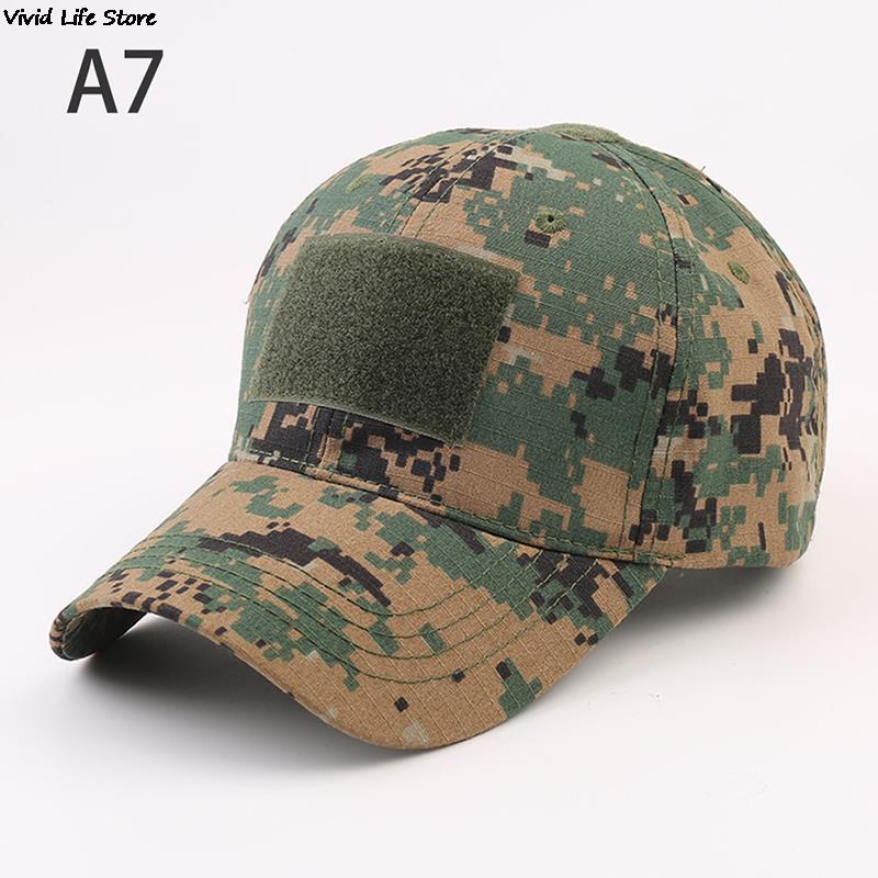 Military Baseball Caps Camouflage Tactical Army Soldier Combat Paintball Adjustable Summer Snapback Sun Hats Men Women