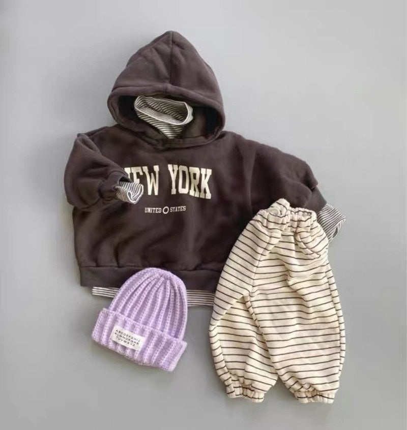 Baby Clothes Set Spring Autumn Toddler Baby Boy Girl Casual Tops + Loose Trousers 2pcs Newborn Baby Boy Clothing Outfits