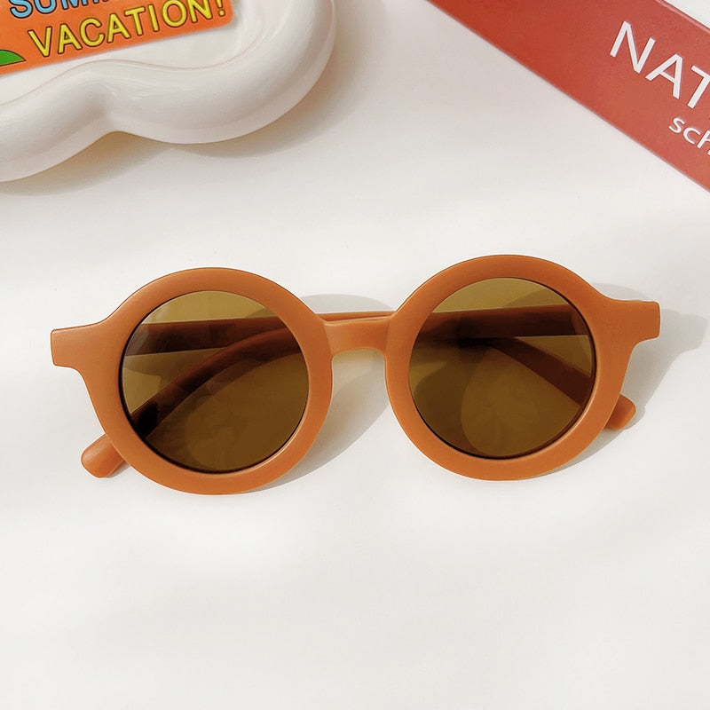 2023 Kids Personality Classic Outdoor Sun Protection Sunglasses Boys Girls Colors Protect Eyes Baby UV400 Sunglasses Children