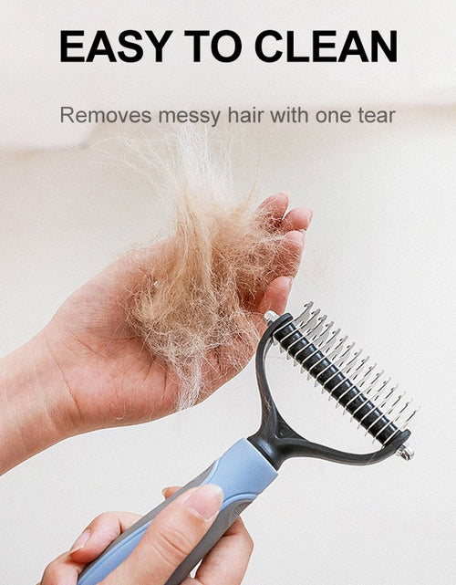 Load image into Gallery viewer, Dog Brush Pet Dog Hair Remover Cat Comb Grooming And Care Brush For matted Long Hair and Short Hair Curly Dog Supplies Pet Items
