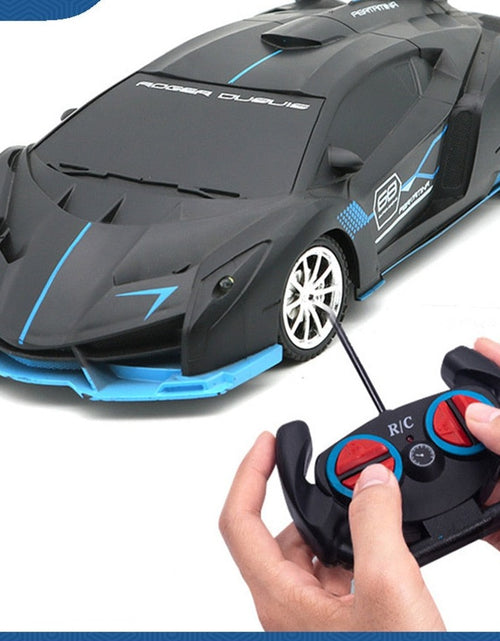 Load image into Gallery viewer, 4 Channels RC Car 1:18 With Led Light 2.4G Radio Remote Control Cars Sports Car High-speed Drift Car Boys Toys For Children Gift
