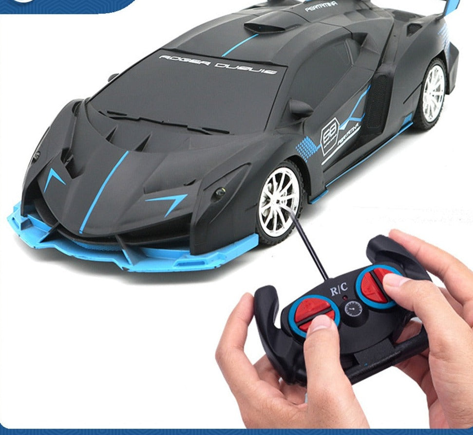 4 Channels RC Car 1:18 With Led Light 2.4G Radio Remote Control Cars Sports Car High-speed Drift Car Boys Toys For Children Gift