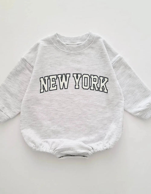 Load image into Gallery viewer, Kids New York Sweatshirt &amp; Jogger Pants Set 2023 Autumn New Baby Girls Clothes Toddler Hoodie and Pants 2 Pcs Outfit
