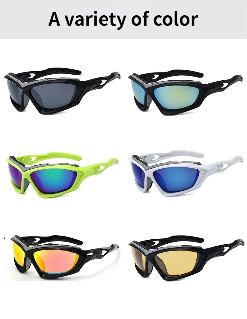 Sport Sunglasses UV400 Outdoor Running Riding Fishing Goggles MTB Cycling Glasses Road Bike Case Women Men Bicycle Eyewear