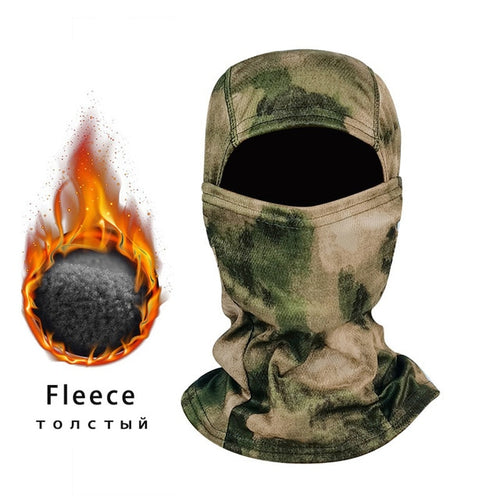 Load image into Gallery viewer, Winter Fleece Tactical Military Balaclava Outdoor Hunting Cycling Hiking Skiing Scarf Snowboard Face Mask Windproof Men Women
