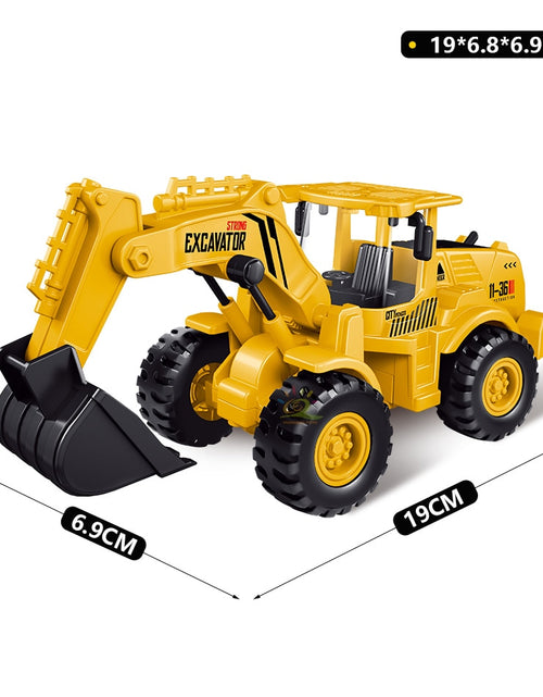 Load image into Gallery viewer, Engineering Plastic Inertia Car City Construction Excavator Crane Dump Truck Classic Vehicle Toys For Children
