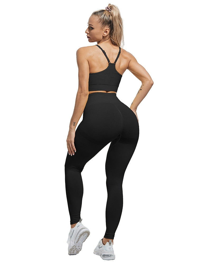 Push Up Sport Leggings Women High Waist Fitness Bubble Butt Leggings  Workout Women Leggings